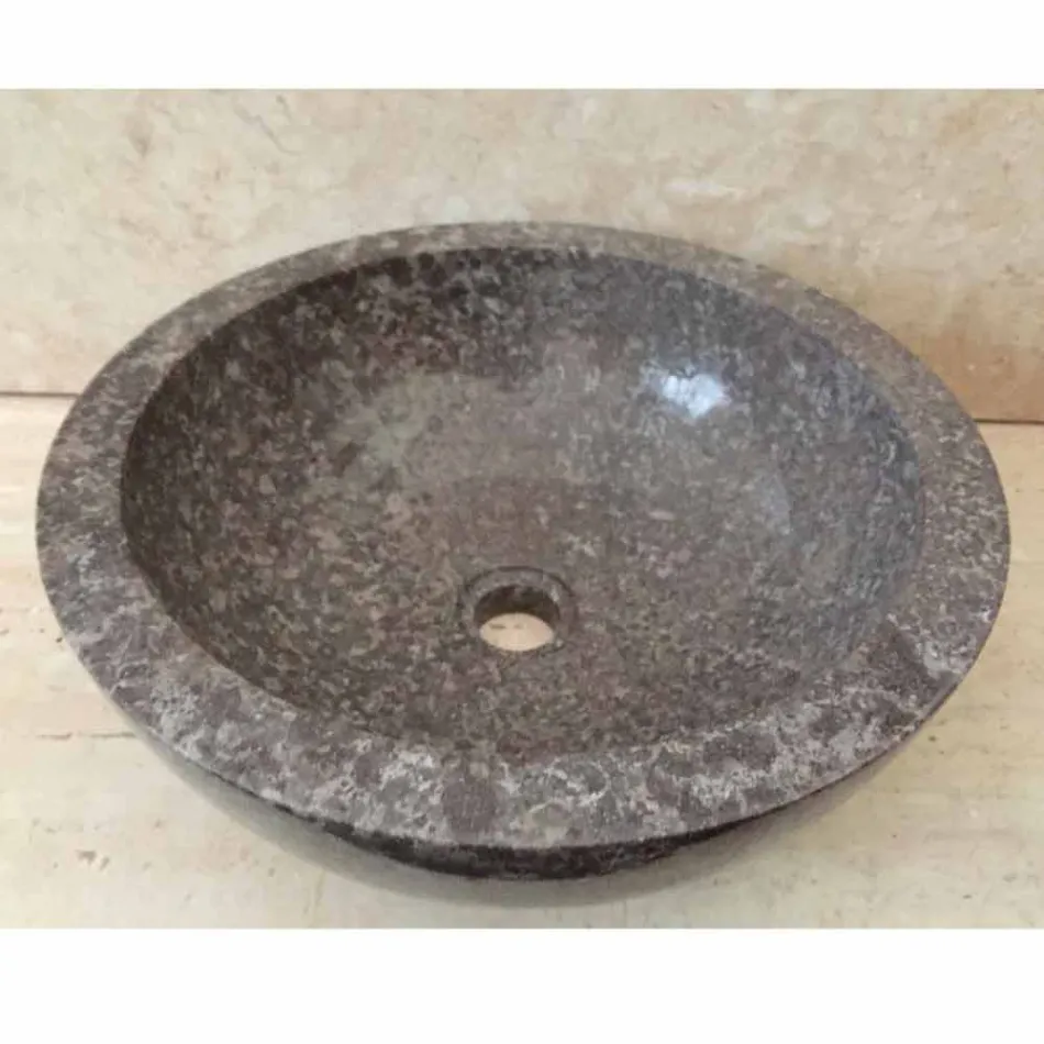 Levi grå natursten bordplade, moderne design Viadurini