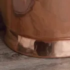 Synke badeværelse til støtte kobber og hvid jern Cala Viadurini