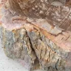 Design badeværelsevask i fossilt træ Star mini, unikt stykke Viadurini