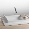 Basin badeværelse keramisk rektangulære moderne design Fred