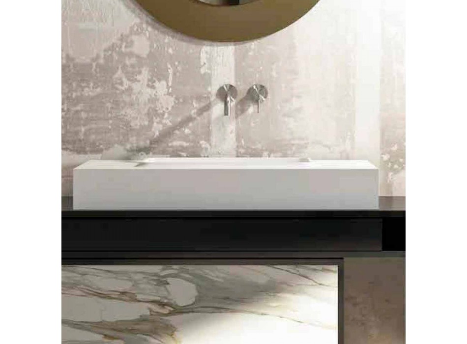Voghera central design håndvask og moderne design badeværelse top Viadurini