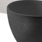 Konisk bordvask i hånddrejet ildfast ler - Orbite Viadurini