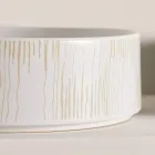 Bordplade håndvask til badeværelset i porcelæn stentøj fremstillet i Italien - konvolut Viadurini