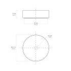 Bordplade håndvask til badeværelset i porcelæn stentøj lavet i Italien - kuvert Viadurini