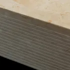 Hvid bordplade i natursten, unikt stykke, Zor Viadurini