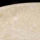 Hvid bordplade i Ziva natursten, unikt stykke Viadurini