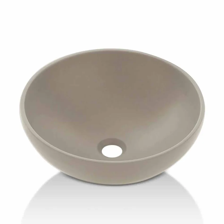 Moderne design harpiks bordvask lavet i Italien - Cavan Viadurini