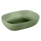 Farvet bordplade håndvask i trykt harpiks Fremstillet i Italien - Elba Viadurini