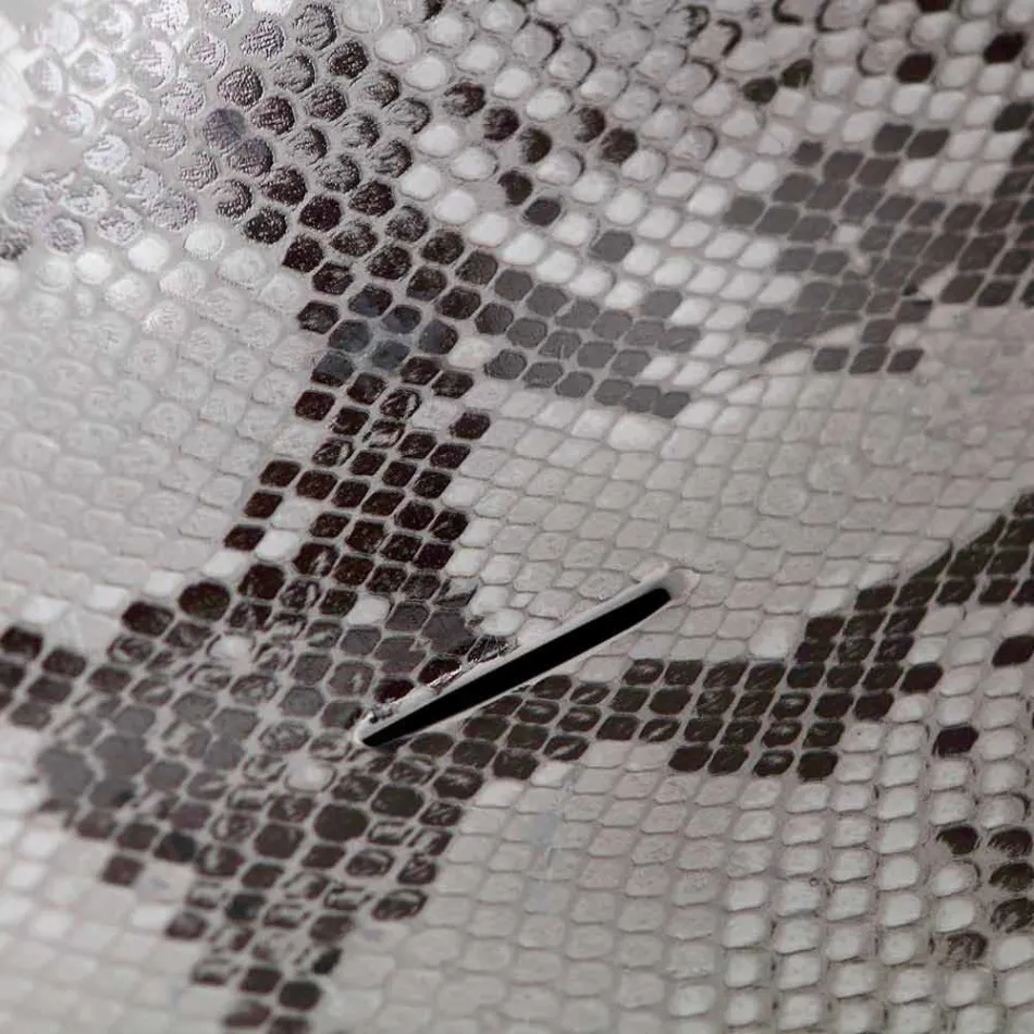 Countertop keramisk design håndvask lavet i Italien Dyr Viadurini