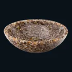 Countertop design support i kunstig harpiks og agat sten Ofelia Viadurini