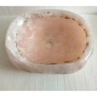 Håndvask design support i pink onyx sten overskæg, et stykke Viadurini