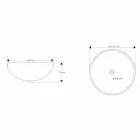 Design køkkenvask i gennemsigtig harpiks og kobber - Salvatore Viadurini