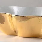 Moderne design keramisk håndvask lavet i Italien Cube Viadurini