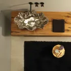 Moderne design keramisk håndvask lavet i Italien Cubo Viadurini