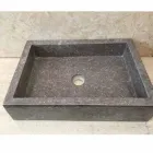 Jeff et stykke design håndvask i natursten Viadurini