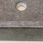 Jeff et stykke design håndvask i natursten Viadurini