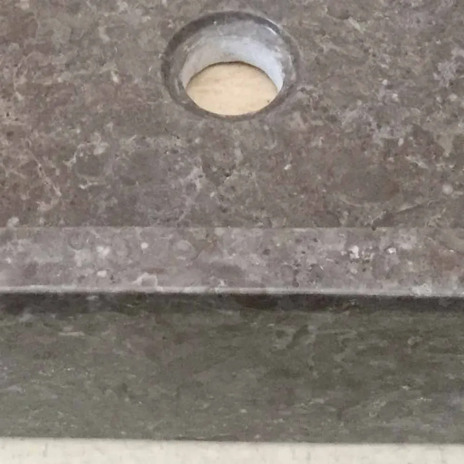 Jeff et stykke design håndvask i natursten Viadurini