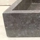 Jeff et stykke design håndvask i natursten Viadurini