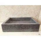 Jeff et stykke design håndvask i natursten Viadurini