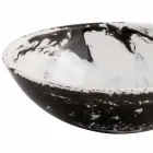 Rund design tæppe håndvask i harpiks, Bussoleno Viadurini