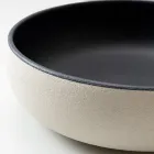 Hånddrejet lys eller mørk Raku-ler bordvask - Prisma Viadurini