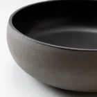 Hånddrejet lys eller mørk Raku-lervask - Prisma Viadurini