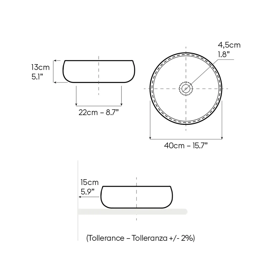 Raku lervask med metallisk krakeleret glans - Prisma Viadurini