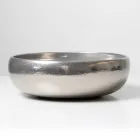 Hånddrejet metallisk Raku-lervask - Prisma Viadurini