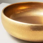 Hånddrejet metallisk Raku-lervask - Prisma Viadurini