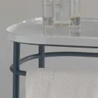 Håndvask i fuld keramiske metal base Marta Viadurini