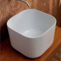 Håndvask i moderne design keramik stjerne Square 40x40 cm