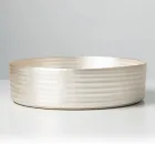 Bordvask i sølv eller hvid porcelæn stentøj - Vibration Viadurini