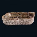Håndvask marmor tæller og Numa fossiler, enestående stykke