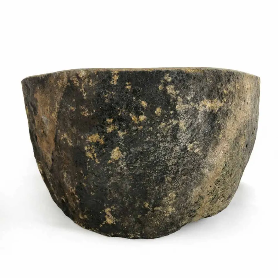 Bordvask i naturlig flodsten Agra Viadurini