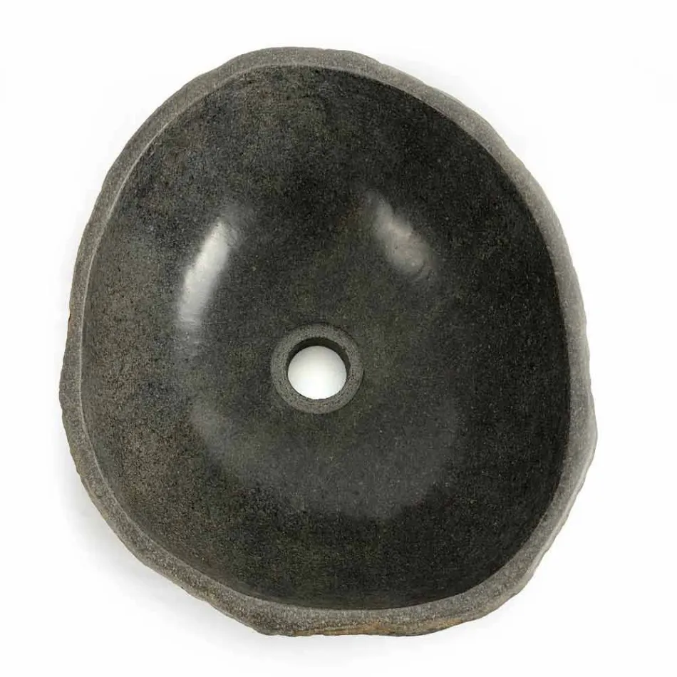 Bordvask i naturlig flodsten Agra Viadurini