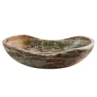 Bordvask i Leila onyx sten, unikt håndlavet stykke Viadurini