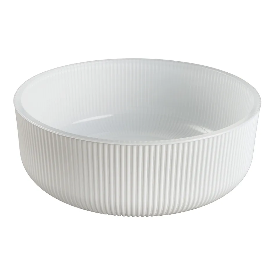 Bordvask i harpiksbelagt og malet venetiansk glas - Excelsior Viadurini