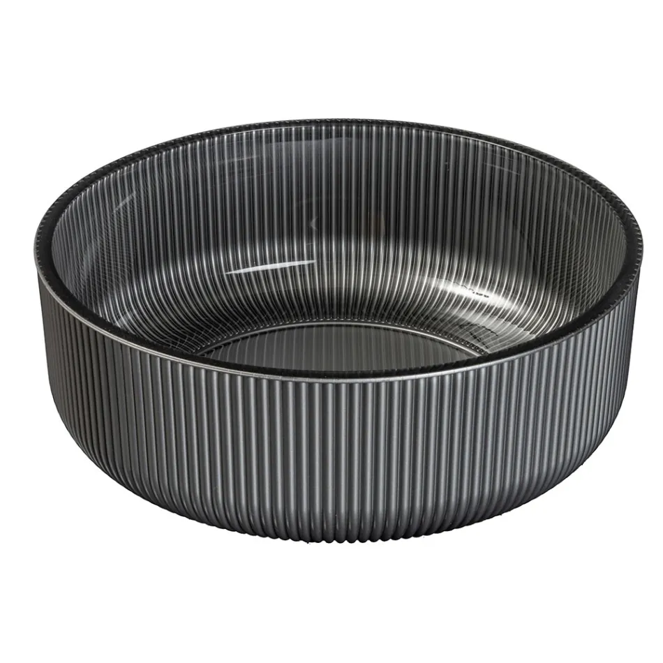 Bordvask i harpiksbelagt og malet venetiansk glas - Excelsior Viadurini