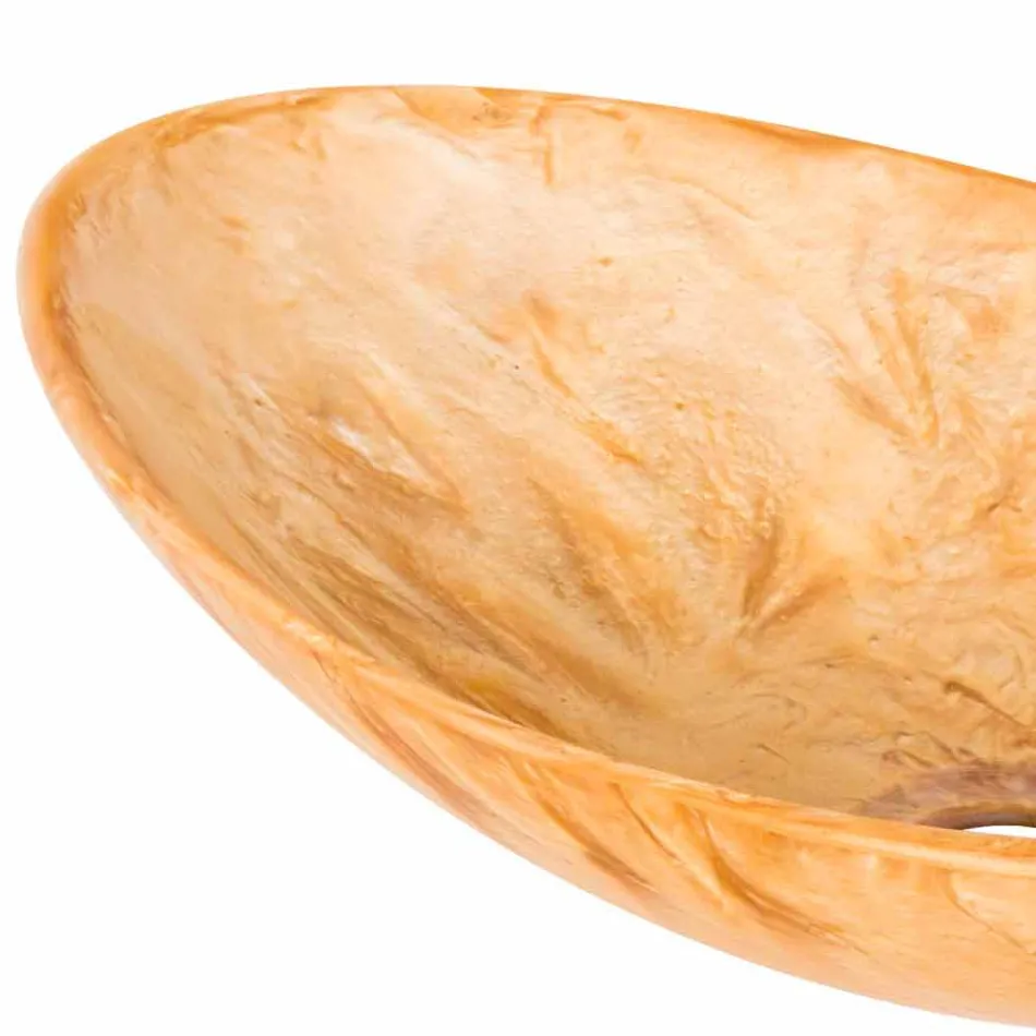 Moderne håndlavet harpiks bordplade - Malegno Viadurini