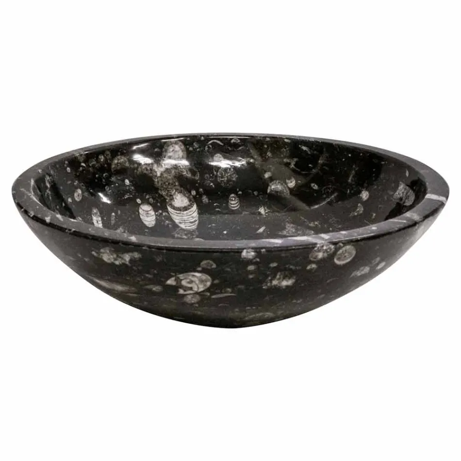 Moderne marmor bordplade med fossiler - Mesagne Viadurini