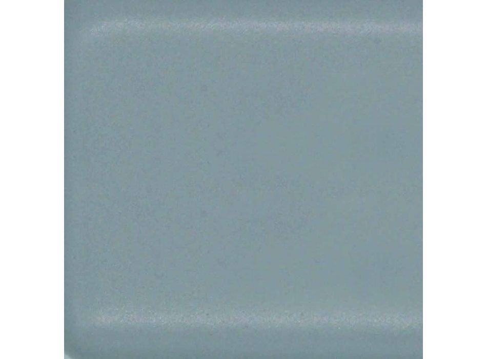 Design bordplade eller håndvask i farvet keramisk Leivi Viadurini