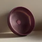 Bordplade Badeværelseshåndvask Lavet af Fire Clay Lavet i Italien - Tallone Viadurini