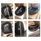 Håndvask enkelt stykke bærer basalt i Hassan Viadurini