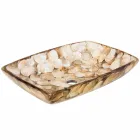 Håndvask enkelt stykke kunstharpiks Inez, håndlavet Viadurini