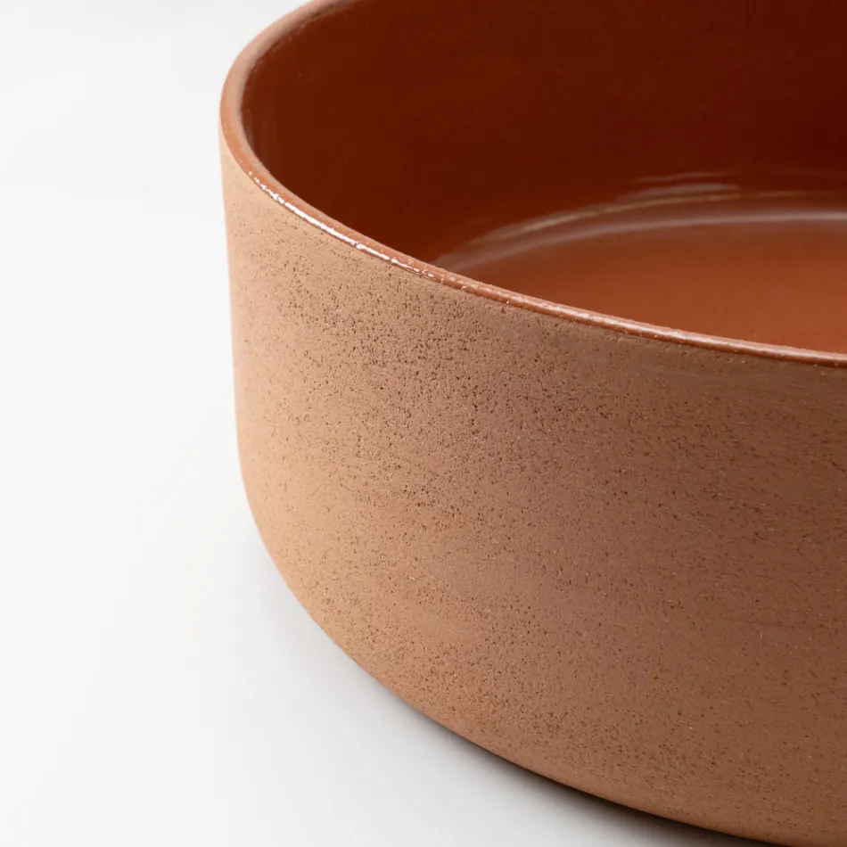 Bordvask lavet af naturjord i forskellige finish - Balance Viadurini