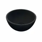 Håndvask support Tondo i Basalt Black Kali Viadurini