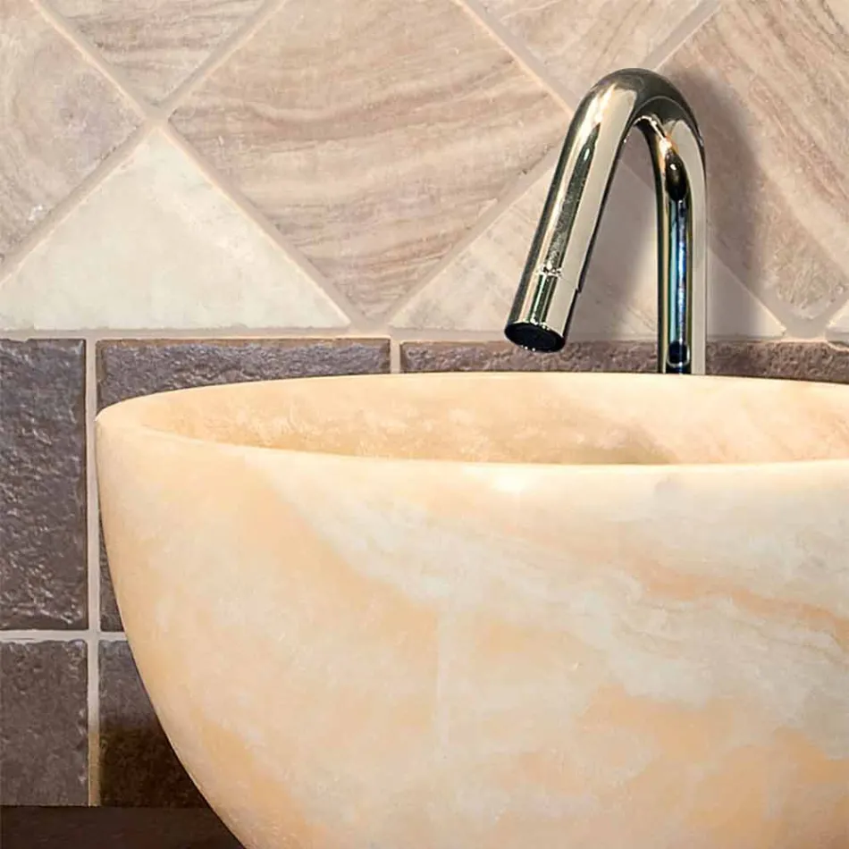 Håndvask Round Support Onyx Sula Viadurini