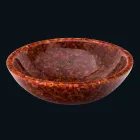 Bordplade runde støtte i kunstig harpiks og sten Cloud Viadurini