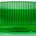 Rund bordplade håndvask i Plissè venetiansk glas Made in Italy - Zirkon Viadurini