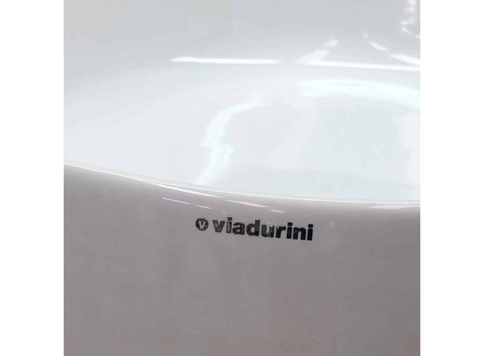 Keramisk bordplade håndvask lavet i Italien - Pimpi Viadurini
